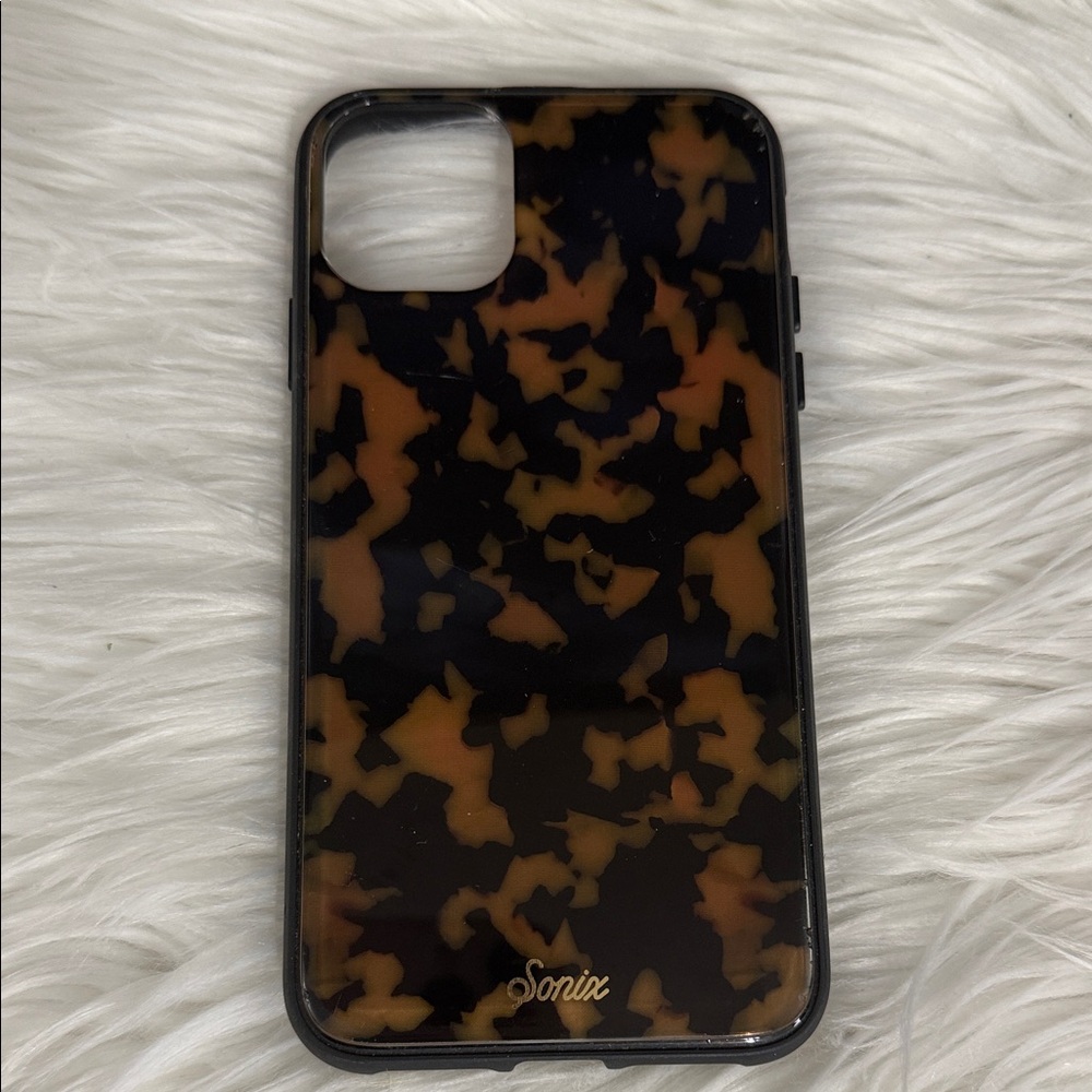 Sonix Tortoise Shell Case - Black and Tan
